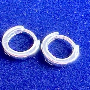 Sterling Silver .925 Baby Hoop Earrings